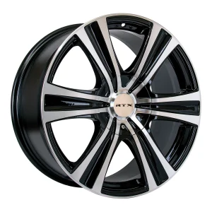 RTX Wheels – Aspen – Black – 17″x8″ 35mm – Summer Wheels – 081827